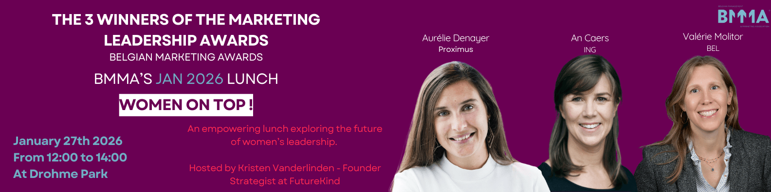 The first Lunch Talk 2026: Woman on top!