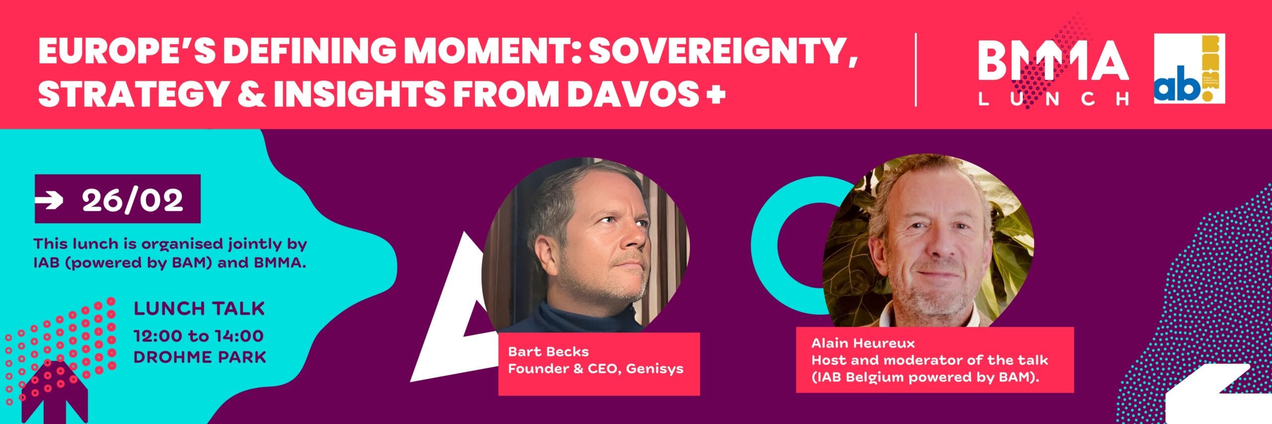 Lunch Talk - Europe's defining moment: sovereignty, strategy & insights forme Davos+