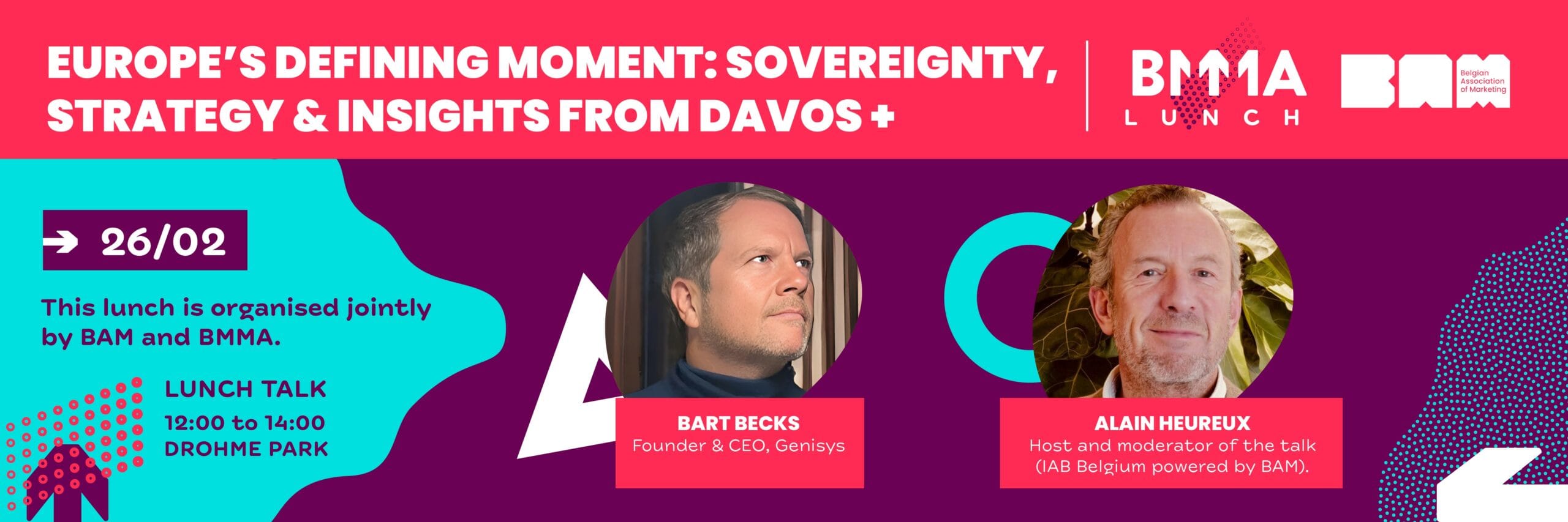 Lunch Talk - Europe's defining moment: sovereignty, strategy & insights forme Davos+