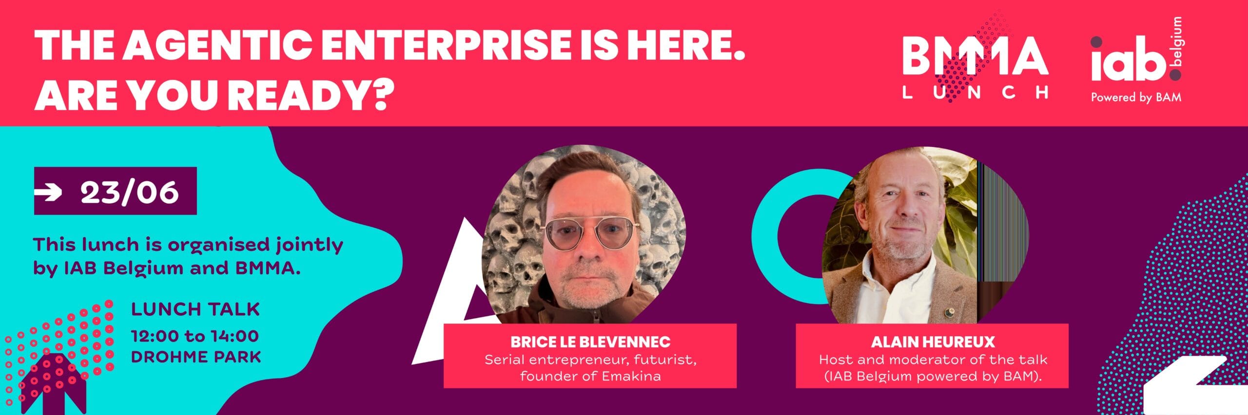 IAB Belgium (powered by BAM) - BMMA Lunch Talk - Tuesday 23 June 2026